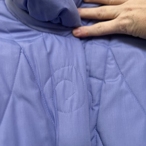 Vintage ASPEN Lavendar Quilted Puffy Coat XL (runs small) - Picture 13 of 16